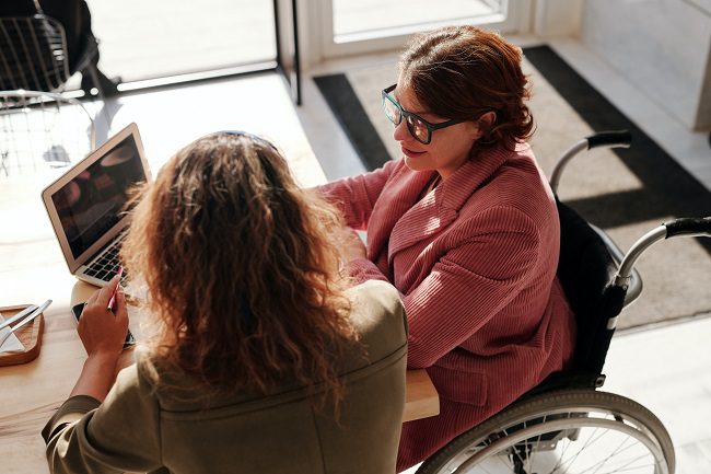 La inserción sociolaboral de personas con discapacidad